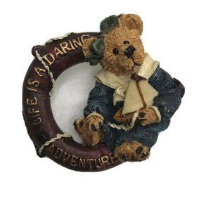 Boyds Bears Bearwear Vintage Pin Brooch Resin